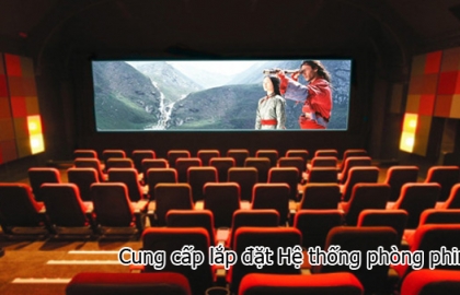 Giải Pháp Lắp Đặt Phòng Chiếu Phim 3D,4D,5D....
